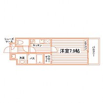 クリエイト元浜  ｜ 福岡県福岡市西区元浜１丁目25-2（賃貸マンション1K・3階・25.26㎡） その2