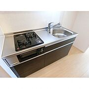 ガスキッチン2口