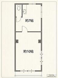 ニチエイマンションの間取図画像