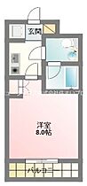 大阪府寝屋川市大利町（賃貸マンション1K・2階・24.85㎡） その2