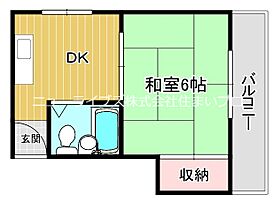 大阪府寝屋川市高柳6丁目（賃貸マンション1DK・4階・22.00㎡） その2