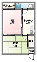 大阪府寝屋川市音羽町（賃貸マンション2K・3階・31.00㎡） その2