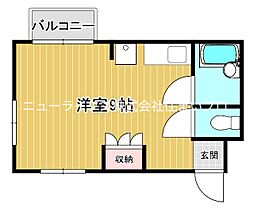 センチュリー寝屋川 ワンルームの間取図画像