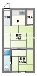 京阪本線 萱島駅 徒歩10分 3階/-