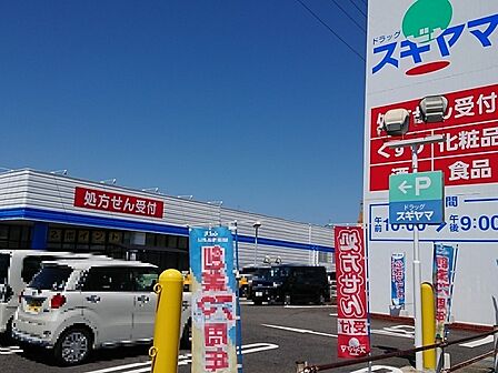 ドラッグスギヤマ千代田店 徒歩7分(約490m)