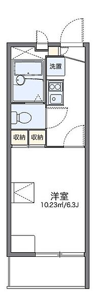 東京都板橋区舟渡3丁目(賃貸マンション1K・2階・19.87㎡)の写真 その2