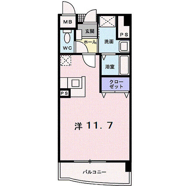 ベラルデ 205｜埼玉県蕨市南町3丁目(賃貸マンション1R・2階・30.02㎡)の写真 その2