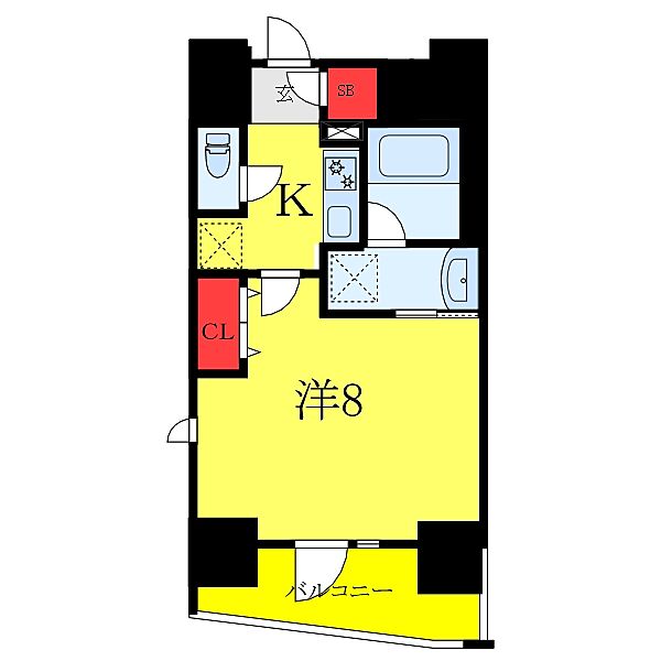 ルネサンスコート本蓮沼 1001｜東京都板橋区清水町(賃貸マンション1K・10階・25.80㎡)の写真 その2