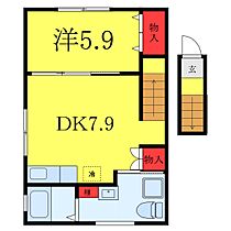 東京都板橋区成増1丁目23-19（賃貸アパート1DK・2階・30.90㎡） その1