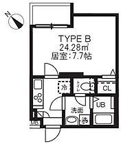 東京都北区王子2丁目（賃貸マンション1K・4階・24.28㎡） その2