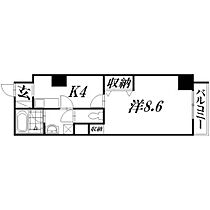 静岡県浜松市中央区尾張町（賃貸マンション1K・2階・30.26㎡） その2