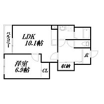 静岡県浜松市浜名区細江町三和（賃貸アパート1LDK・1階・42.97㎡） その2