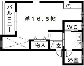 静岡県浜松市中央区萩丘4丁目（賃貸アパート1R・1階・41.70㎡） その2