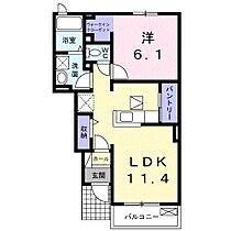 静岡県浜松市中央区富塚町（賃貸アパート1LDK・1階・44.93㎡） その2