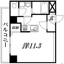 静岡県浜松市中央区海老塚1丁目（賃貸マンション1R・4階・27.45㎡） その2