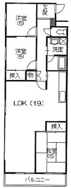 静岡県浜松市中央区植松町(賃貸マンション3LDK・4階・75.73㎡)の写真 その2