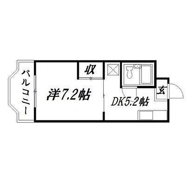 静岡県浜松市中央区上島3丁目(賃貸マンション1DK・3階・25.56㎡)の写真 その2