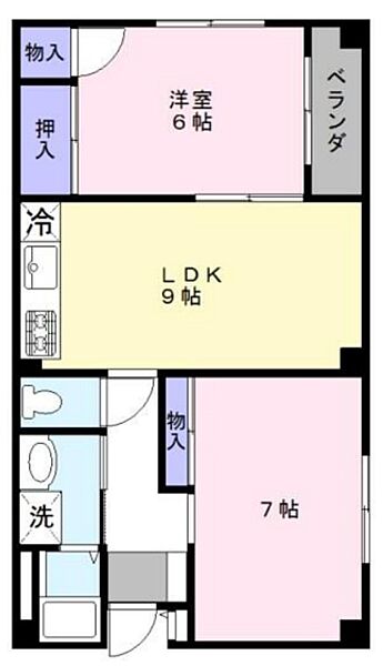 静岡県浜松市中央区助信町(賃貸アパート2LDK・2階・37.73㎡)の写真 その2