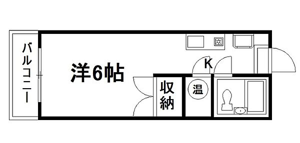 静岡県浜松市中央区有玉西町(賃貸マンション1K・2階・20.20㎡)の写真 その2