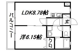 静岡県浜松市中央区元浜町（賃貸アパート1LDK・1階・35.23㎡） その2