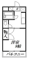 バス バス日体高前下車 徒歩6分 2階/-