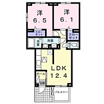 アニメート・トクヨー 101 ｜ 滋賀県近江八幡市十王町120番地3（賃貸アパート2LDK・1階・56.20㎡） その2