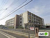 中学校「大津市立堅田中学校まで1386m」