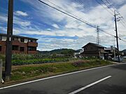 区画整理地内のすっきりした土地