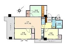 間取図画像 3LDK