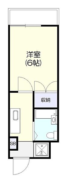 ミラコスタ 302｜千葉県市川市入船(賃貸アパート1K・3階・20.38㎡)の写真 その2
