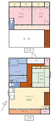 3LDK+納戸