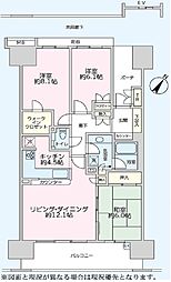 間取図画像 3LDK