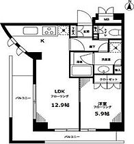 東京都新宿区新小川町（賃貸マンション1LDK・2階・41.36㎡） その2