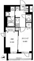 東京都台東区千束１丁目（賃貸マンション1DK・5階・35.00㎡） その2