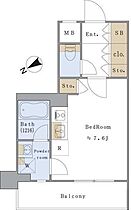 東京都文京区小日向４丁目（賃貸マンション1R・5階・25.24㎡） その2