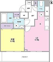 東京都台東区浅草橋４丁目（賃貸マンション1LDK・6階・39.86㎡） その2