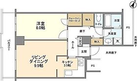 東京都中央区日本橋浜町３丁目（賃貸マンション1LDK・19階・57.89㎡） その2