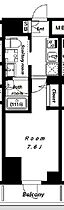 東京都千代田区九段北１丁目（賃貸マンション1K・13階・25.50㎡） その2