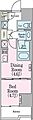 CRESTCOURT蔵前Residence3階12.1万円