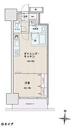 エスティメゾン錦糸町2 1LDKの間取図画像