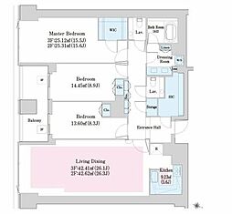 ラ・トゥール目白御留山 3LDKの間取図画像