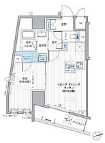 東京都台東区駒形１丁目（賃貸マンション1LDK・9階・42.49㎡） その2