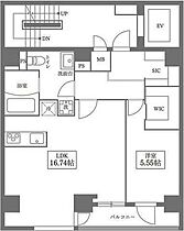 東京都中央区日本橋箱崎町（賃貸マンション1LDK・13階・57.95㎡） その2