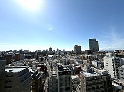 最上階15階部分ならではの開放感ある眺望