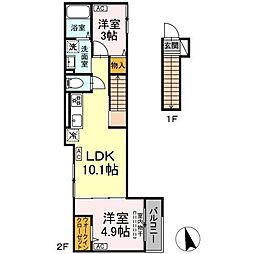 セレスティア堀切 2階/-