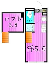 エスタディオ北千住 102 ｜ 東京都足立区日ノ出町40付近（賃貸アパート1R・1階・11.00㎡） その2