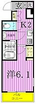 b’CASA　Verde　～ビーカーサヴェルデ～ 503 ｜ 東京都足立区千住緑町２丁目4-5（賃貸マンション1K・5階・23.10㎡） その2