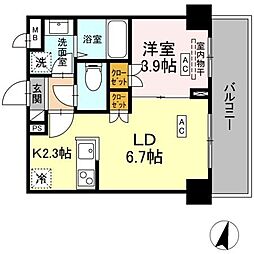 ロイジェント西新井 1階/-