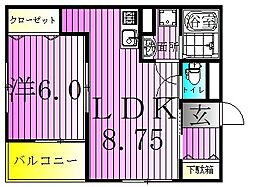 リーブルファイン八潮中央1号棟 2階