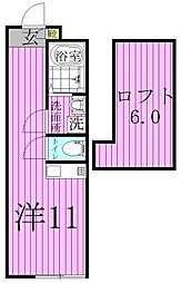アルベルゴ北千住 3階/-